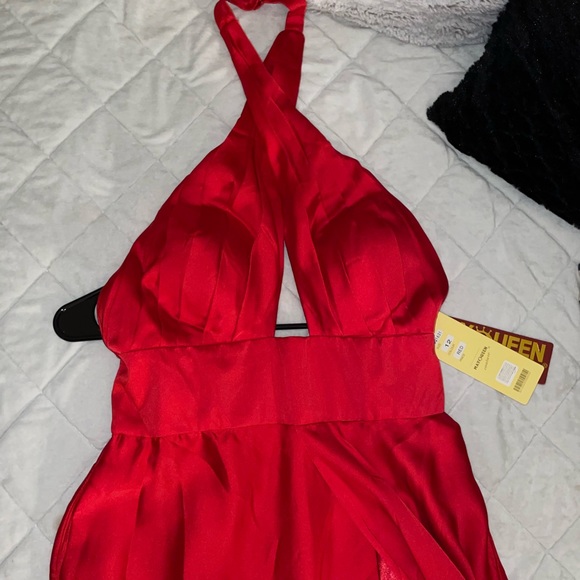 New Red Prom Dress - Picture 3 of 6